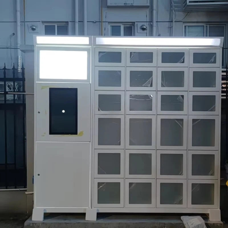 Customized Smart Lockers Vending Machines Sell Fresh Eggs, Vegetables, Fruits, Smart Electronic Lockers