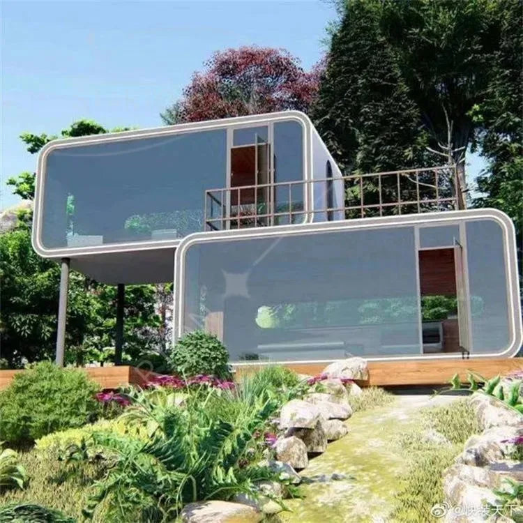 Outdoor Office Pod Homes Prefabricated Modern Mobile Cabin Prefab House Capsule Home