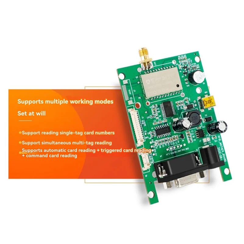 ABGI-Writer UHF RFID Reader Module 860-960Mhz TTL232 USB Interface 1 Port Tag Writing Function For Arduino Raspberry Projects