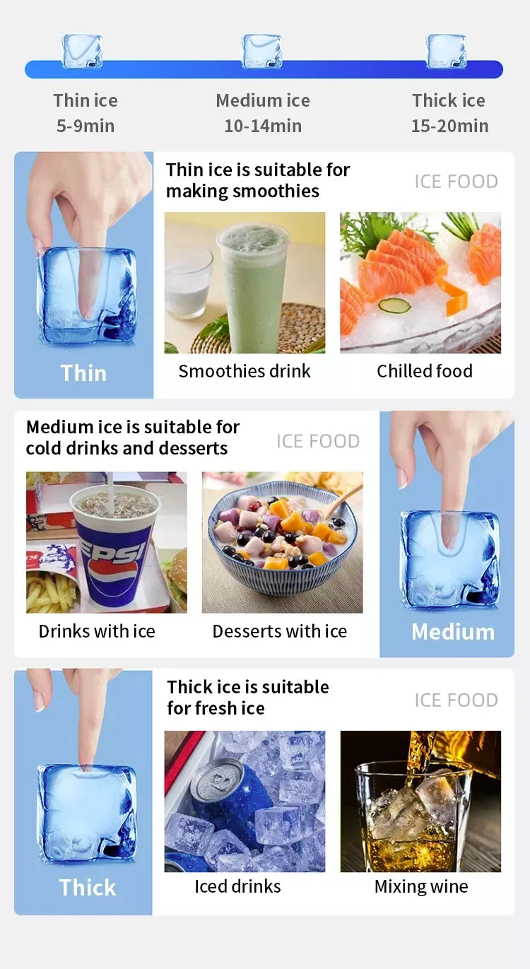 Custom Ice Making Commercial Machine Industrial Ice Cube Maker High Output Ice Cube Making Equipment