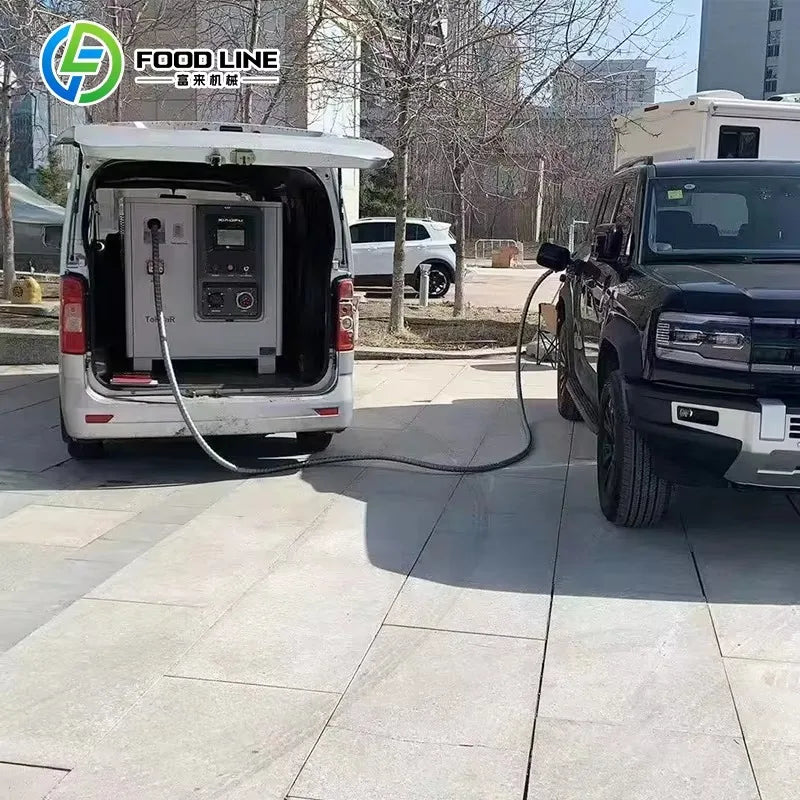 Mobile Energy Storage System Portable Battery Power Station Solar Generator Fast Charging Emergency Backup Supply