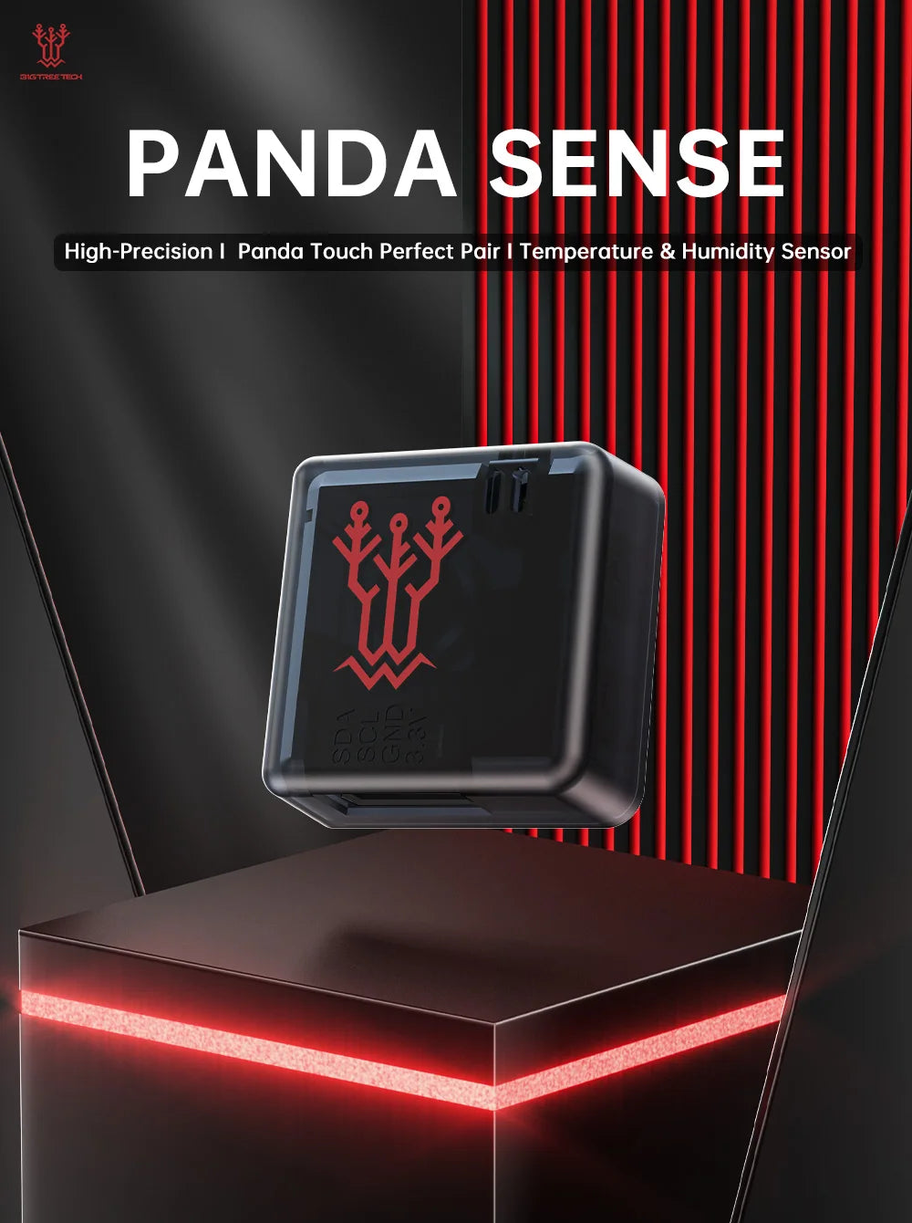 BIGTREETECH Panda Sense For Panda Touch 3D Printers Magnetic Plug And Play Hight Precise Real Time Temperature Humidity Sensing