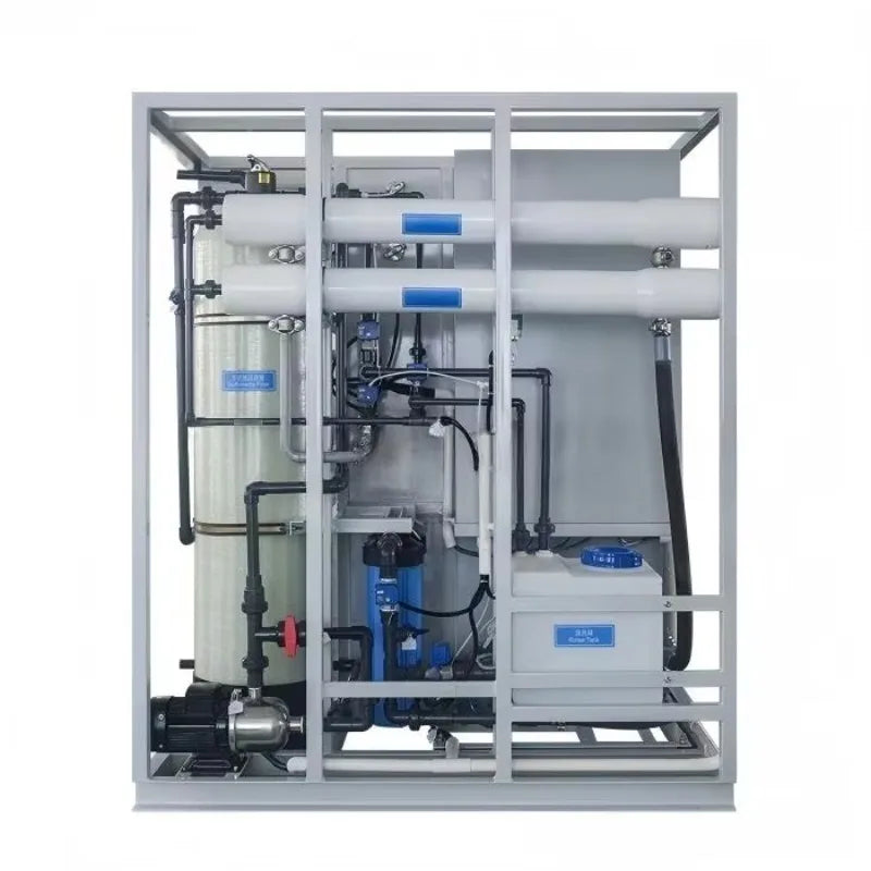 Large-scale Industrial Fully Automatic Purified Water RO Reverse Osmosis Pump Pressure Vessel Water Treatment Equipmentcustomize