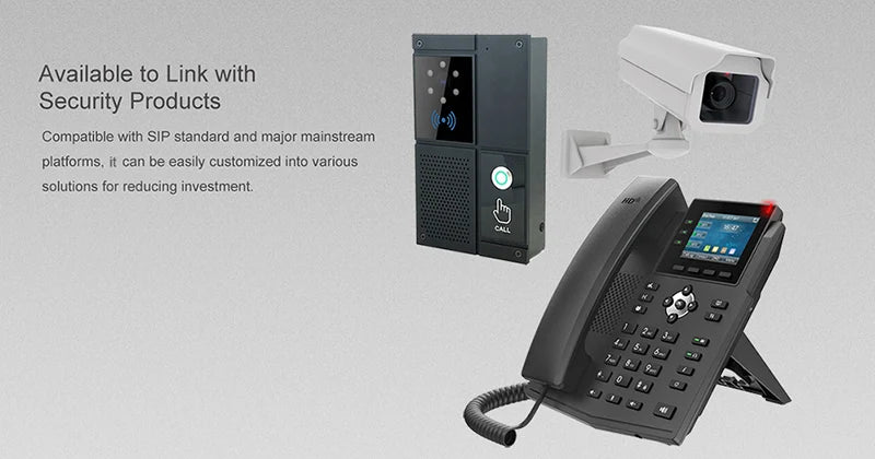 Fanvil Smart Business Office Network SIP Video Phone US Wireless WIFI Function 1080P Display Telephone Landline LCD Multimedia