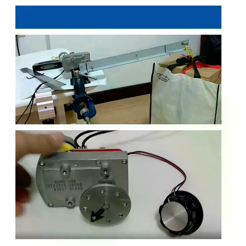 ASME-05B High-Power High-Torque Servo Motor  (ASME-04B Upgraded)  380Kg.cm DC 12-24V Large Robotic Manipulator For RC Robot
