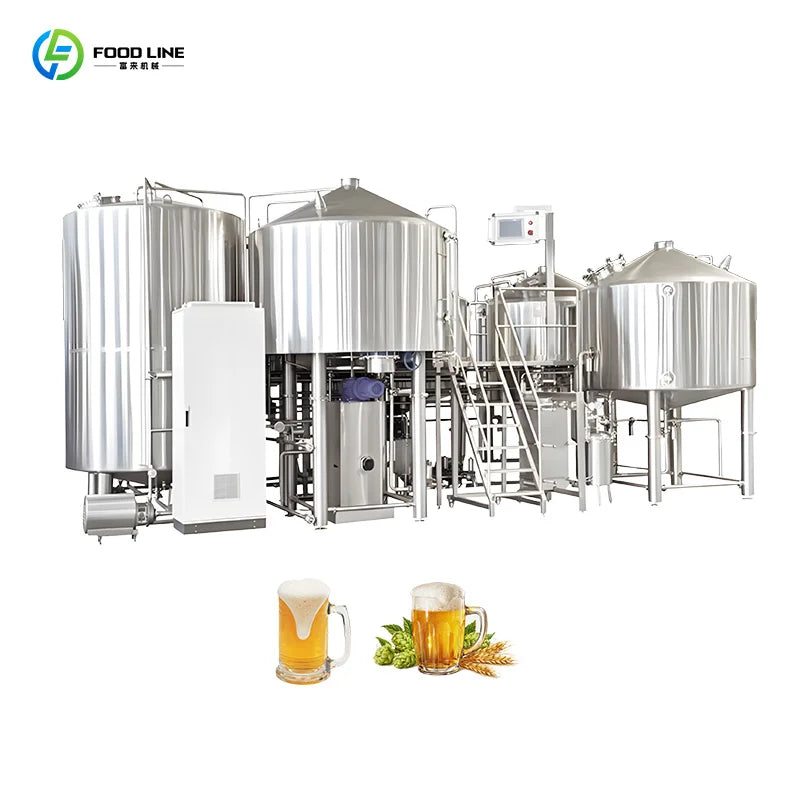 Custom High-Efficiency Electric Beer Brewing Bottling Packaging Integrated Equipment