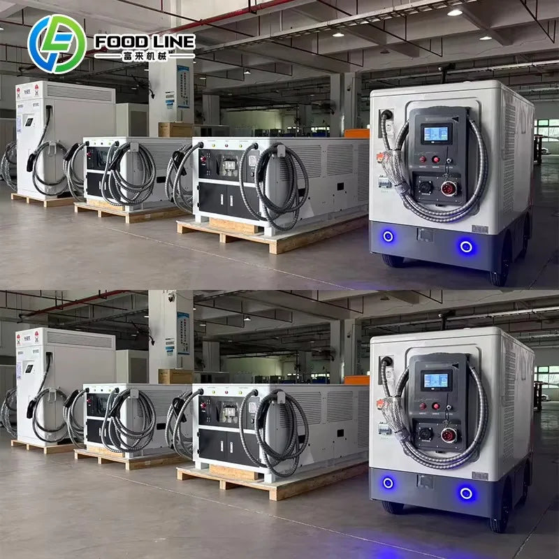 Mobile Energy Storage System Portable Battery Power Station Solar Generator Fast Charging Emergency Backup Supply