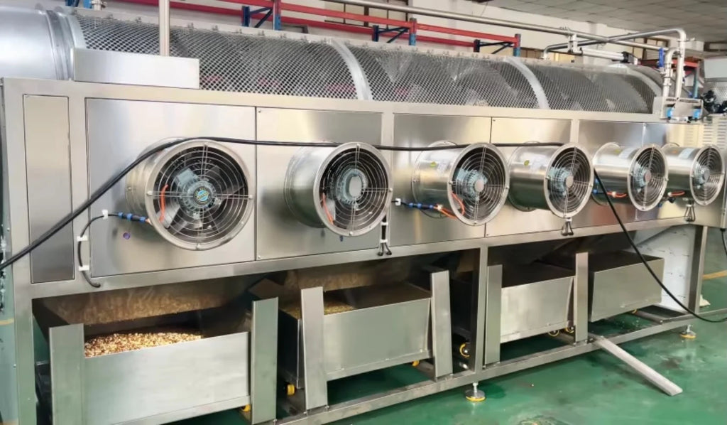 Customized Commercial Popcorn Manufacturing Line with High Production Efficiency