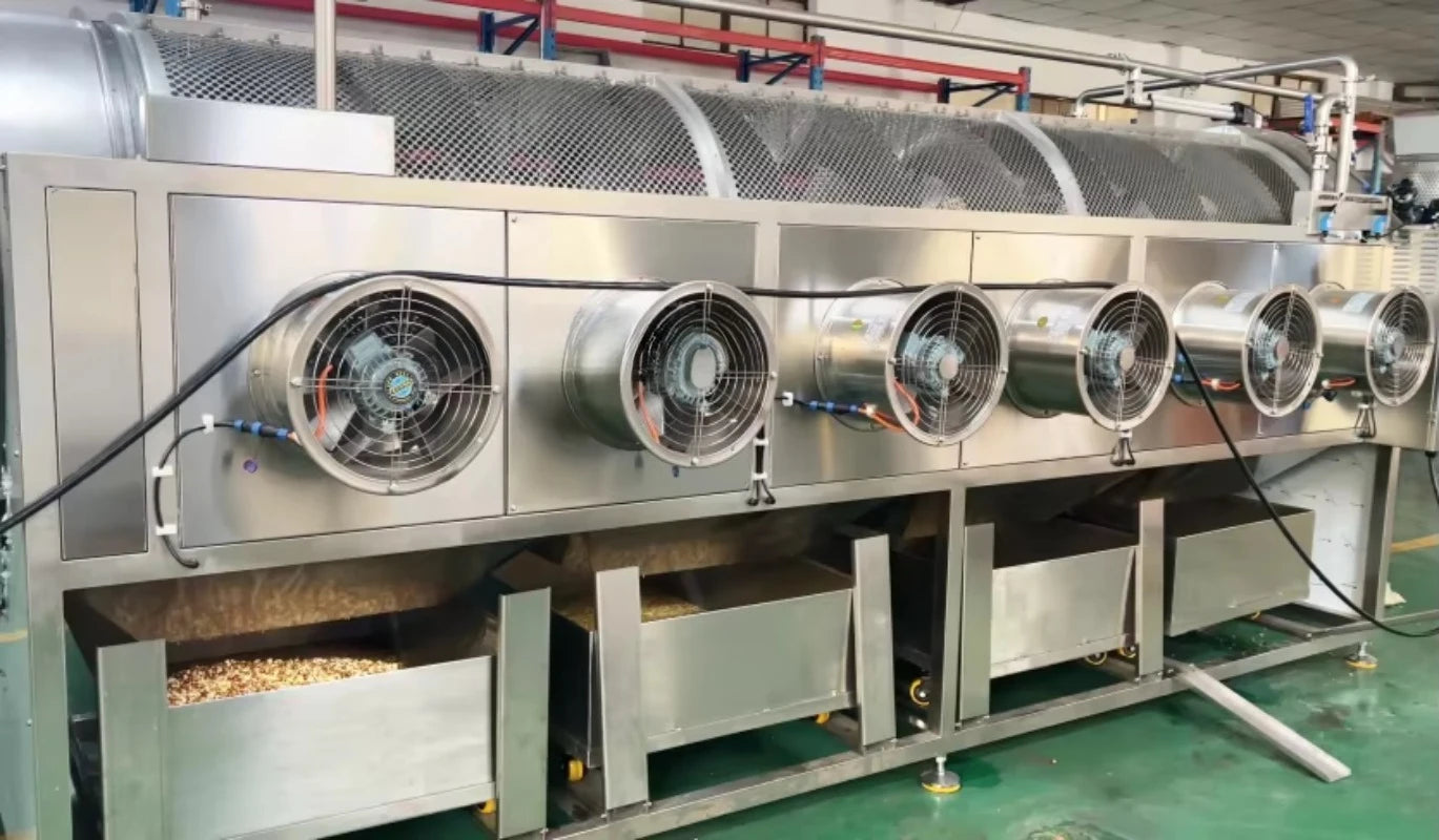 Customized Commercial Popcorn Manufacturing Line with High Production Efficiency