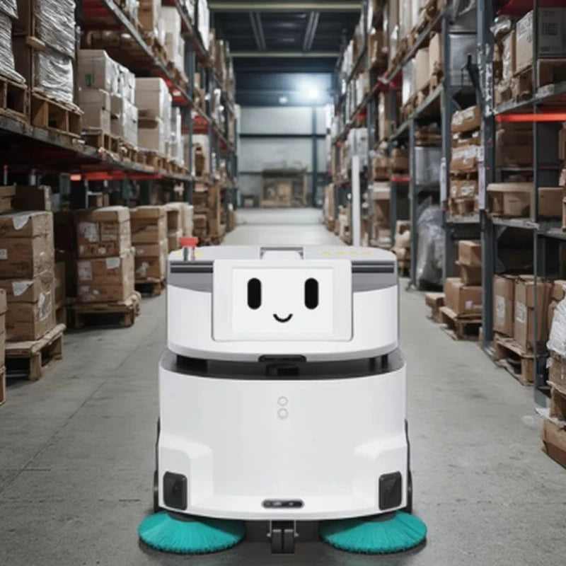 Customized Intelligent Eco-Friendly Dry Cleaning Robot Commercial Waterless Floor Dusting Automated High-efficiency Unit