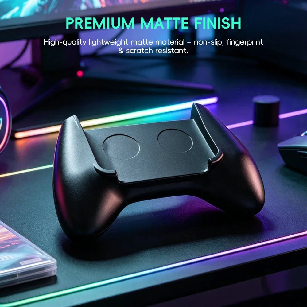 Data Frog R36S Grip, Pro Ergonomic Controller Handle Attachment, Enhanced Precision Gaming Grip for R36S Handheld Console