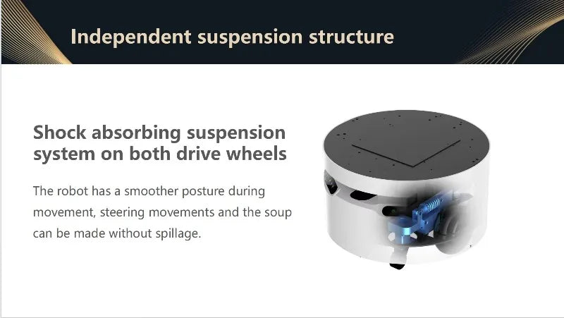 Commercial Autonomous Food Delivery Robot - Customized WiFi Intelligent Guiding Food Service Robot for Restaurant & Hotel