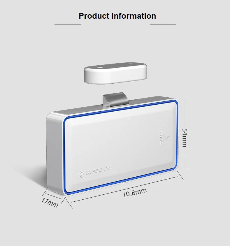 Smart Cabinet Lock Invisible Drawer Lock Electronic Locks for Lockers RFID Lock Smart Furniture Sauna Locker Drawer Locks