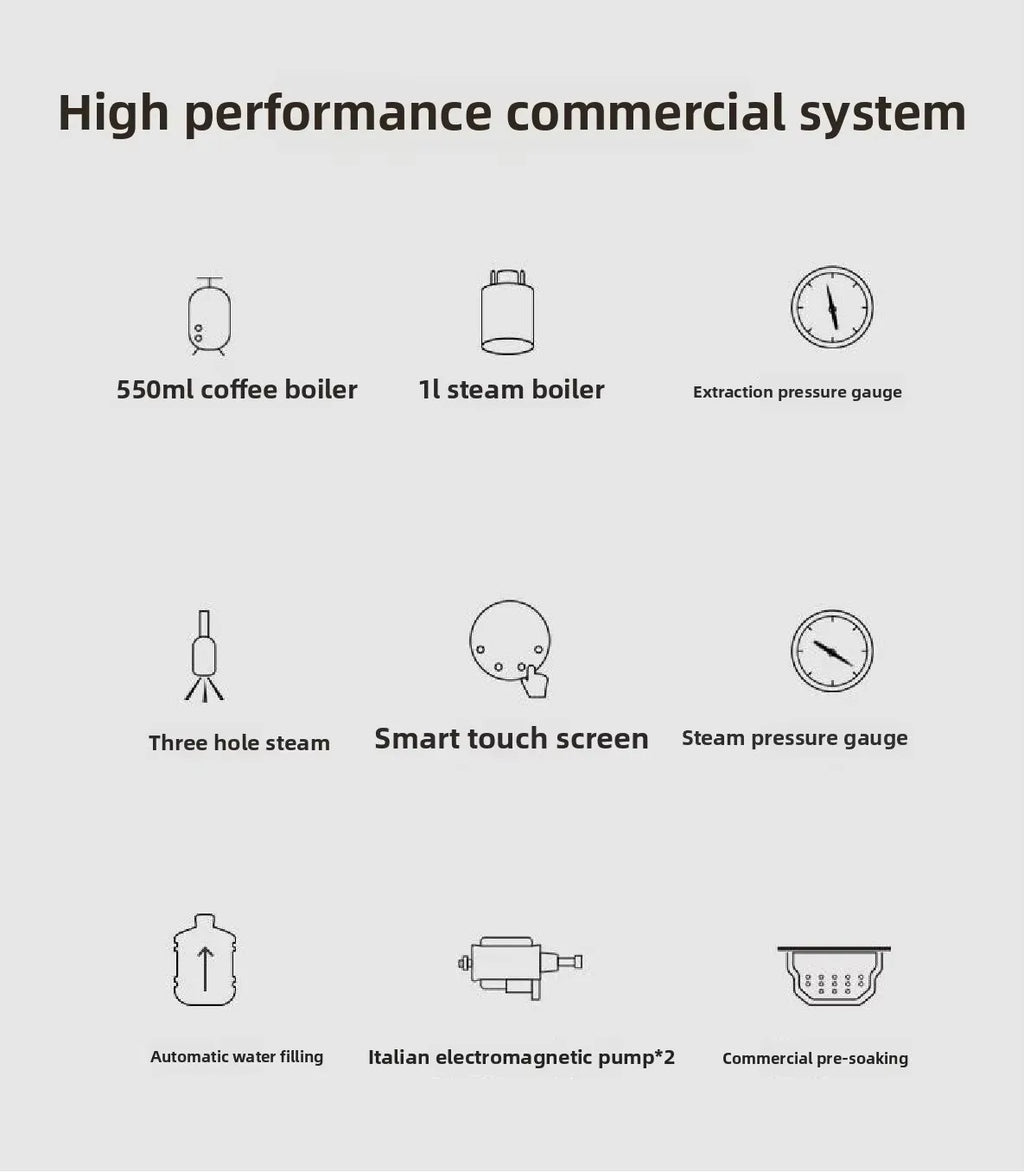 Wholesale Best Coffee Machine High-performance Commercial System Semi-Automatic Espresso Machine