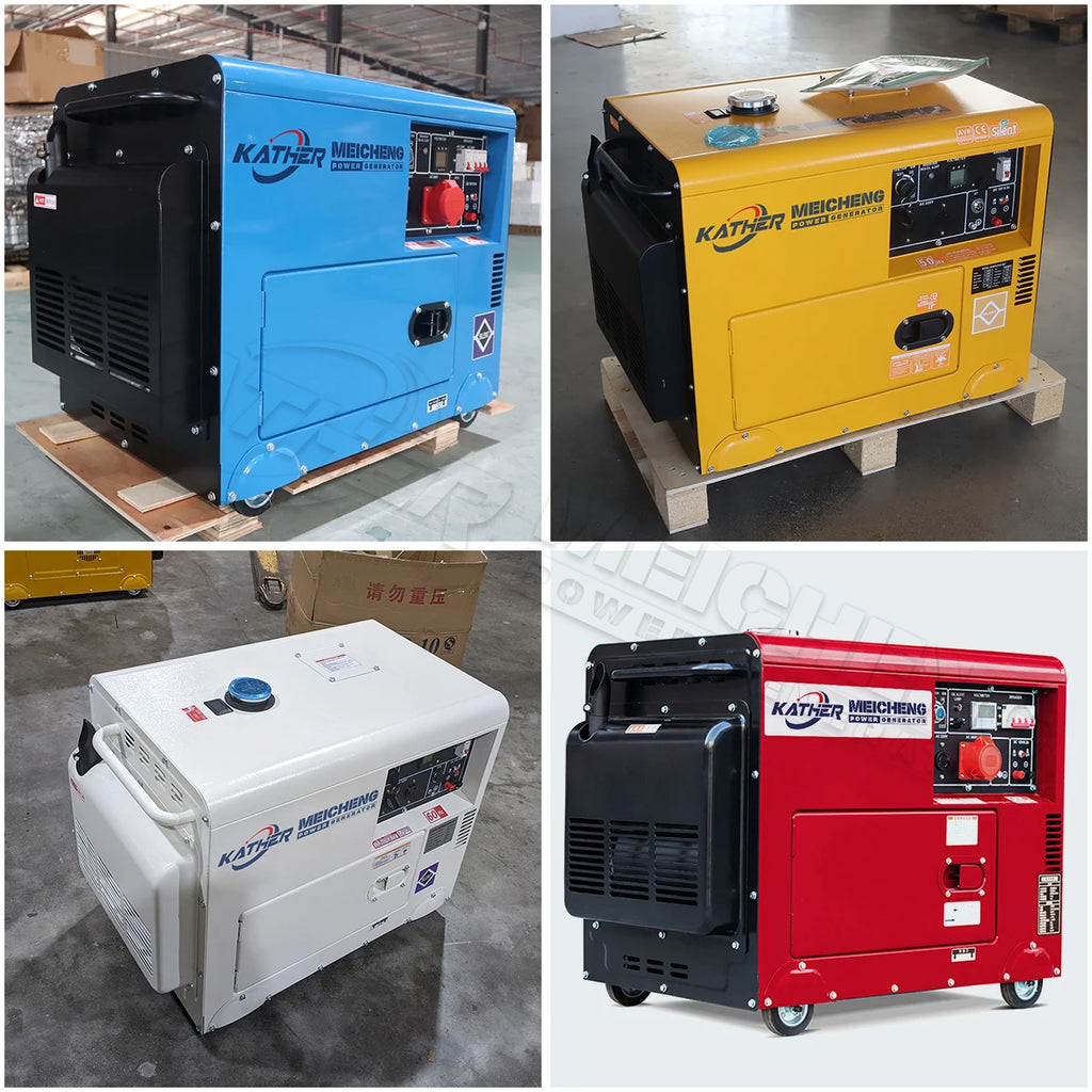 Portable Electrical Generators 10Kw 12Kw 15Kw16kw 20kw 30kw 40kw 45kw Generator Factory Cheap Standby Silent Diesel Genset China