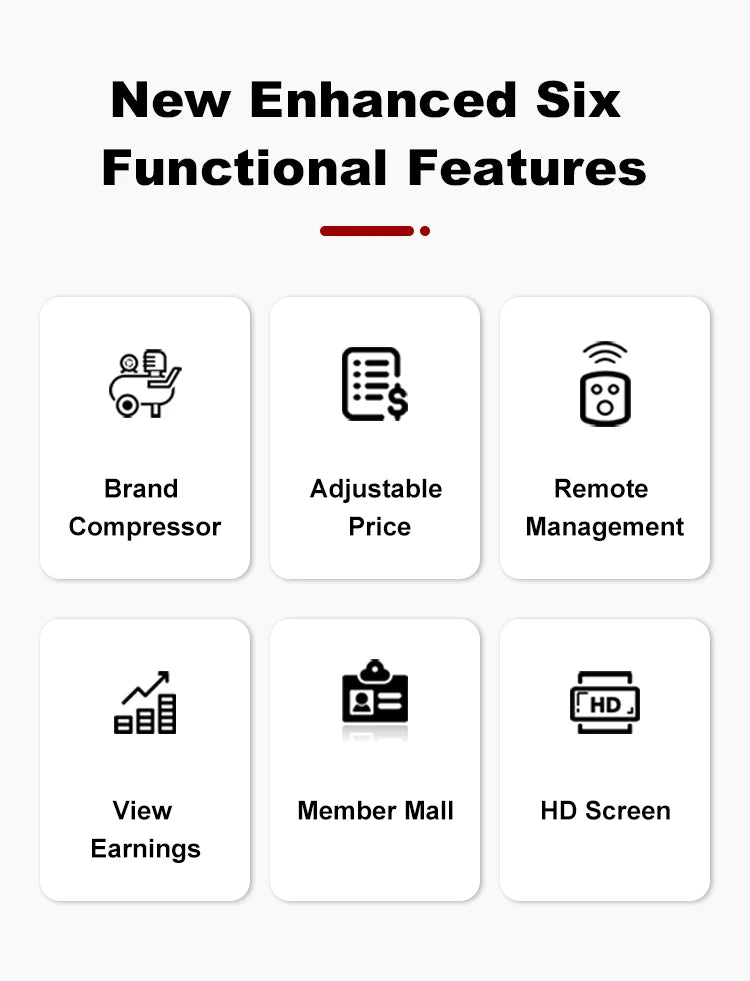 Custom Automated Hot Food Vending Machine for Business Commercial Self Service Hot Meal Vending Machine with Touch Interface