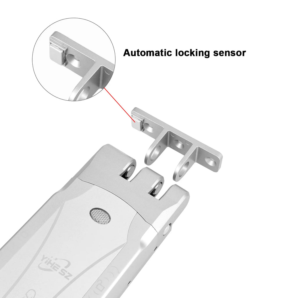 YiHESZ Tuya Smart Door Lock Digital Electronic Remote Control Security Protection Support Smart Home Invisible Induction Lock