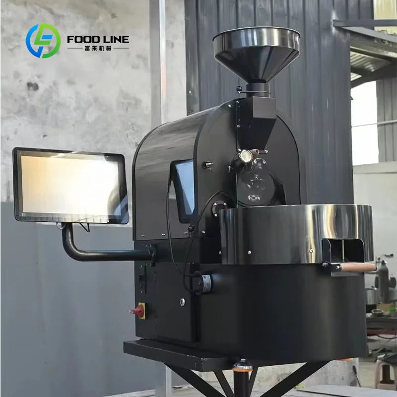1.5kg Coffee Bean Roaster High Efficiency Cooling FL Commercial Roasting Machine Customized Wholesale For Specialty Coffee