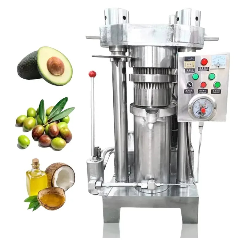 Customized Commercial Hydraulic Oil Press Machine Avocado Oil Extractor Easy Operation High Efficiency Sale