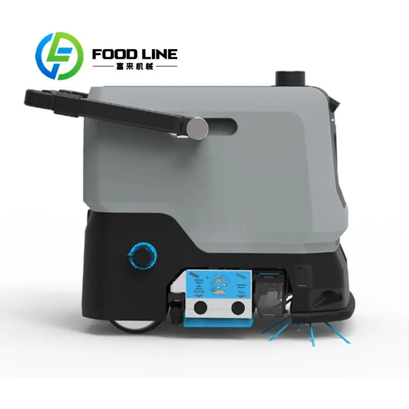Intelligent Unmanned Scrubbing Robot with HEPA Filter & Replaceable Brushes 3-in-1 Cleaning App-Controlled for Commercial Floors
