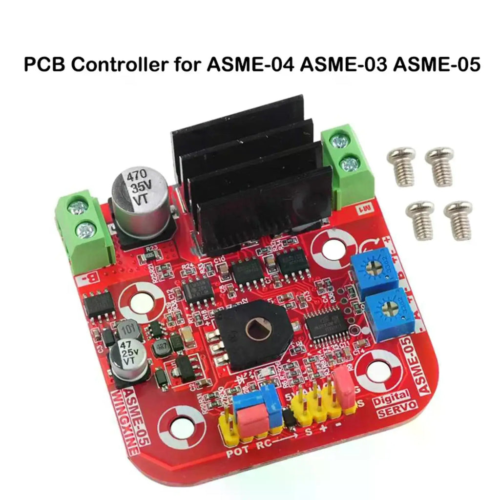 ASME-05B High-Power High-Torque Servo Motor  (ASME-04B Upgraded)  380Kg.cm DC 12-24V Large Robotic Manipulator For RC Robot