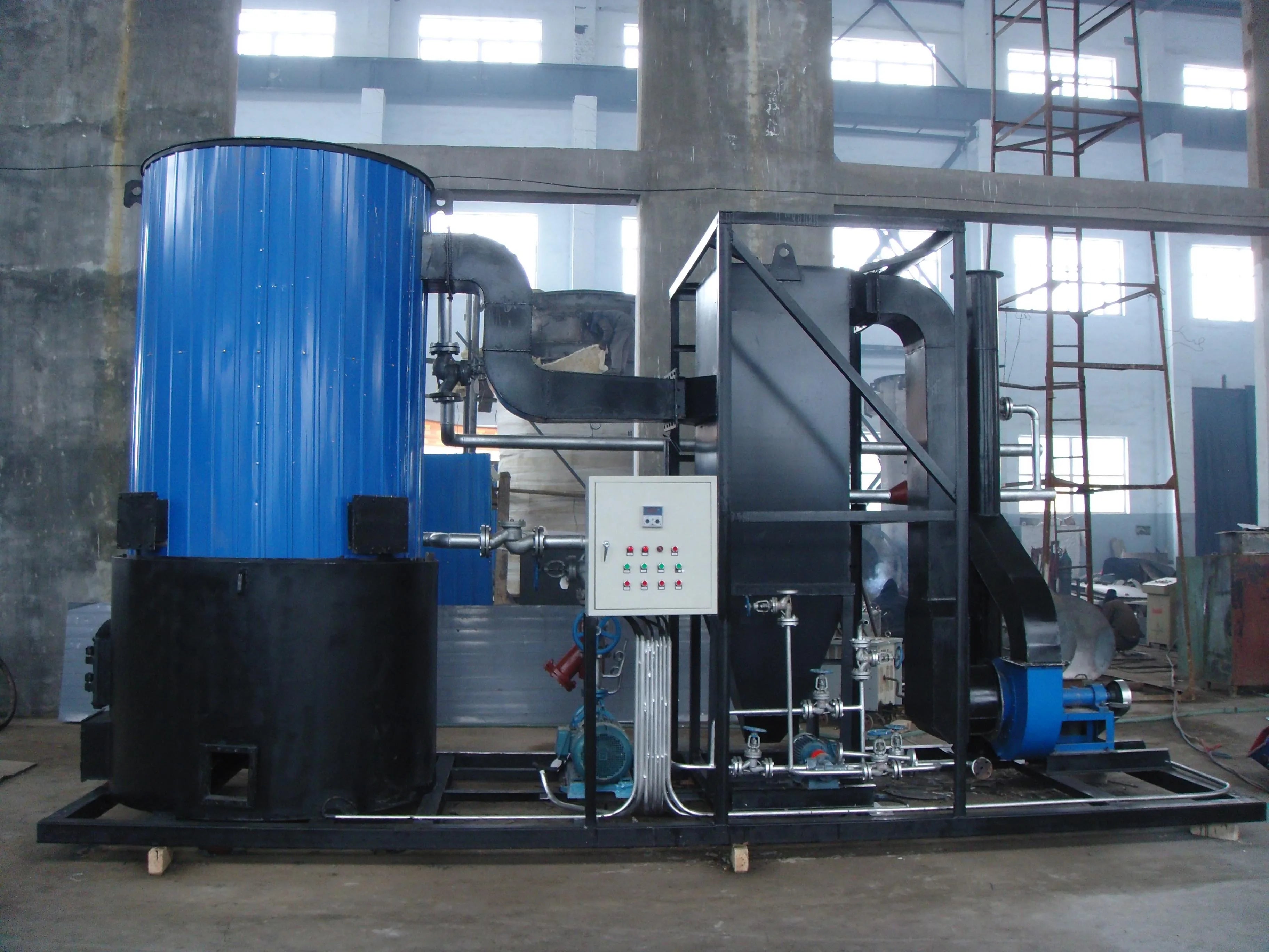 Coal and Biomass Fired Steam Boiler 2T 3T 4T 5T Capacity Steam Engine System for Rice Mill Automatic Feeding Low Emission