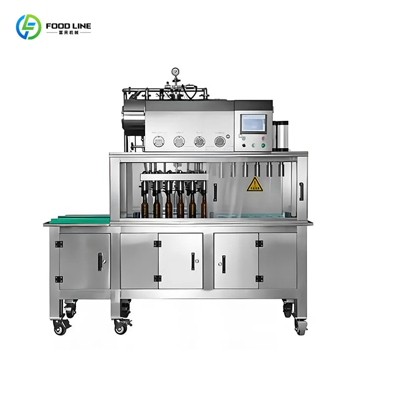 Custom High-Efficiency Electric Beer Brewing Bottling Packaging Integrated Equipment