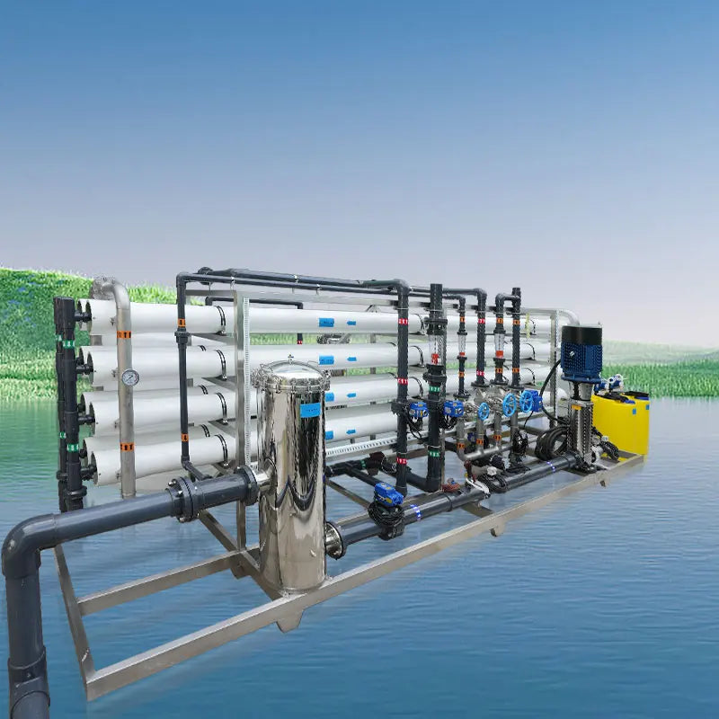 Custom Industrial RO Water Purifier Groundwater Well Water Treatment System with Pump and Motor Sink Reverse Osmosis System