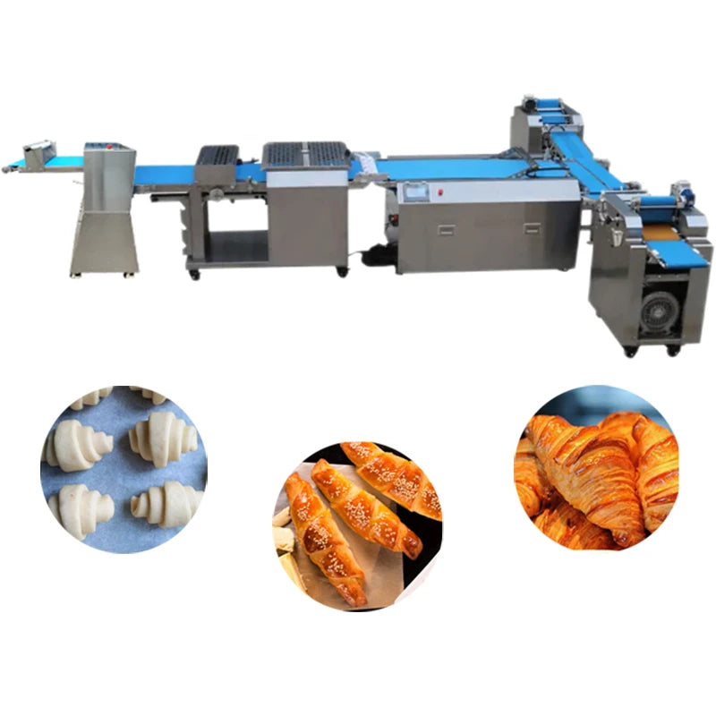 Customized Automatic Bread Making Machine Bakery Full Automatic Commercial Bread Production Line System