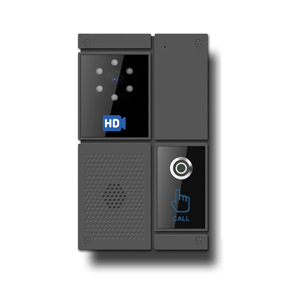 Smart SIP HD Anti Strike System Night Vision Video Intercom Touch Screen Waterproof Doorbell for Office Home Device Control