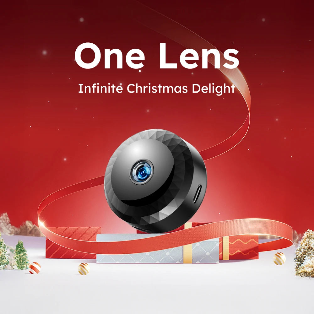 Smart Home Security Camera, Mobile Remote Camera, Mobile Remote Application, View Anytime and Anywhere, Housekeeper Assistant, W