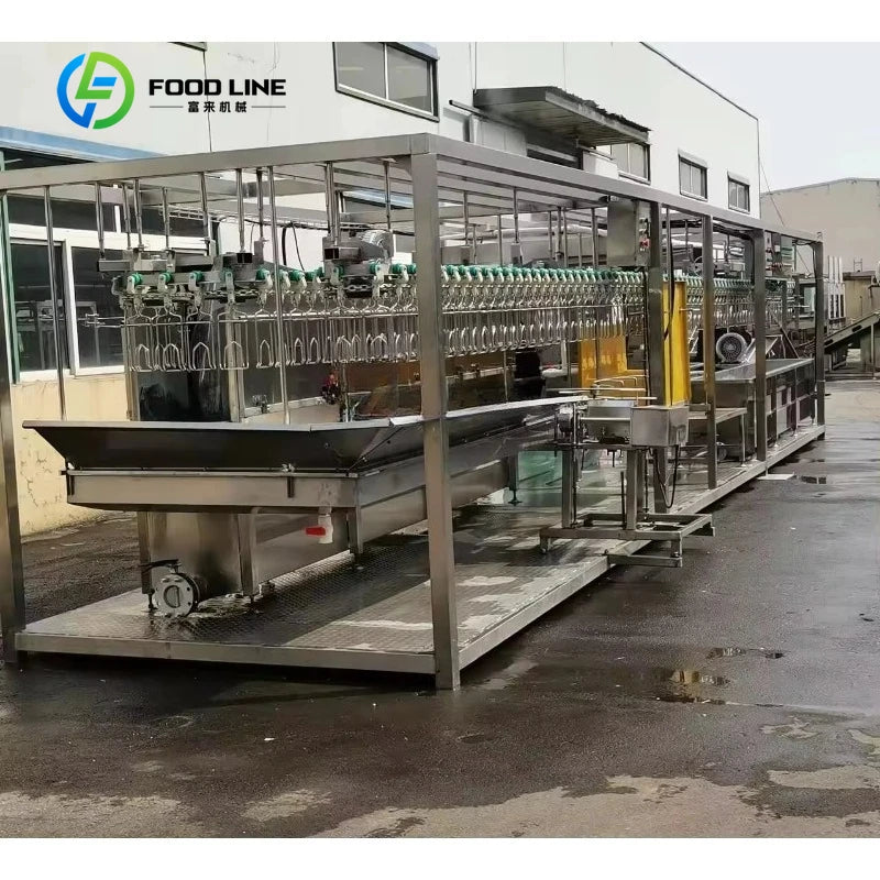 Factory Customized Chicken Slaughtering Line High Efficiency Poultry Slaughterhouse Commercial Slaughter Machine