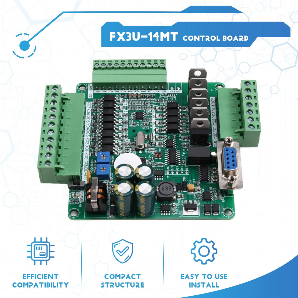 A36T-High Speed With Analog Programmable Controller PLC Industrial Board