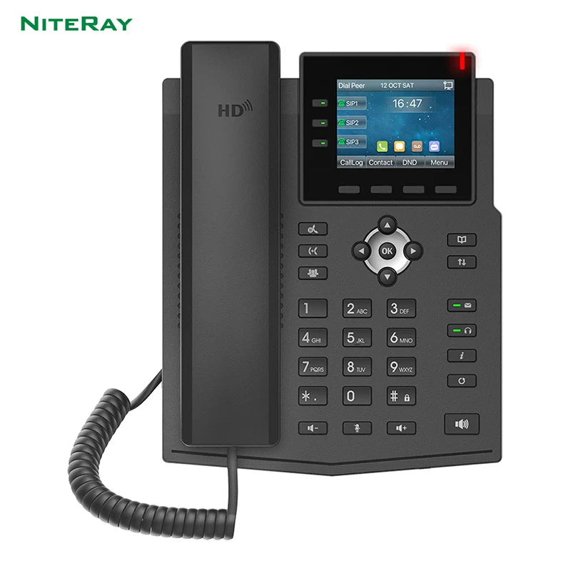 Fanvil Smart Business Office Network SIP Video Phone US Wireless WIFI Function 1080P Display Telephone Landline LCD Multimedia