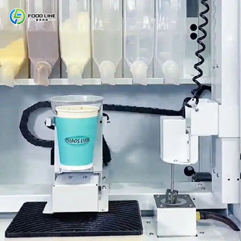 Fully Automatic Commercial Use Fresh Ground Coffee Vending Machine