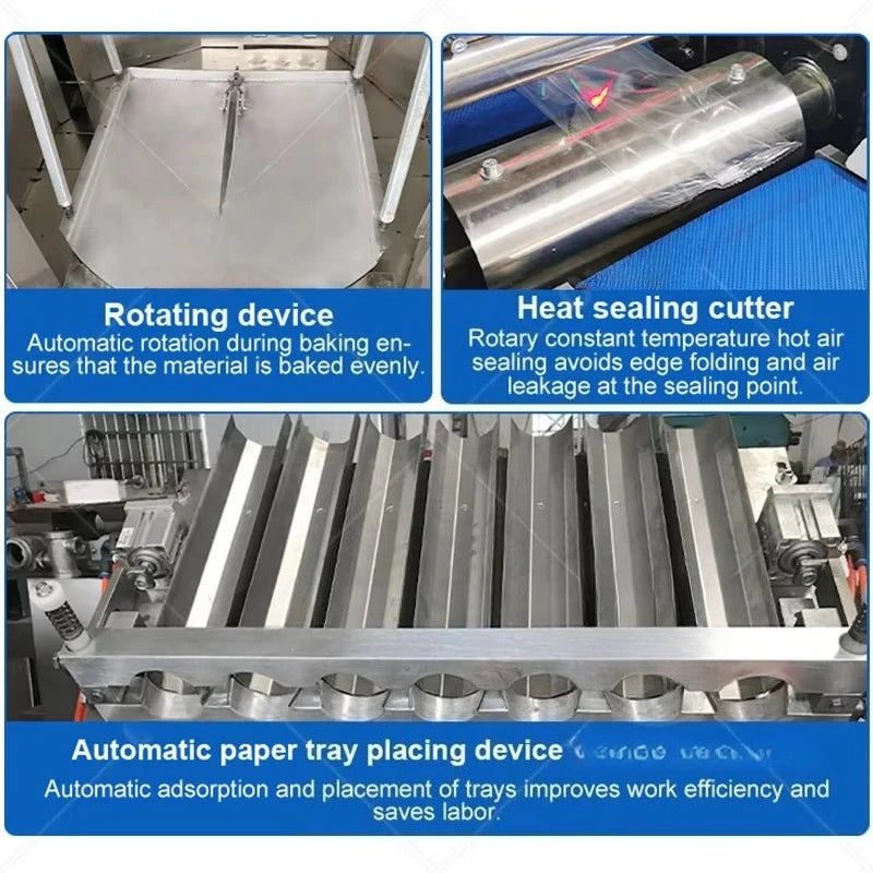 Full Automatic Customize Commercial Bakery Cake Line Cake Cupcake Encrusting Production Line High Capacity Industrial Efficiency