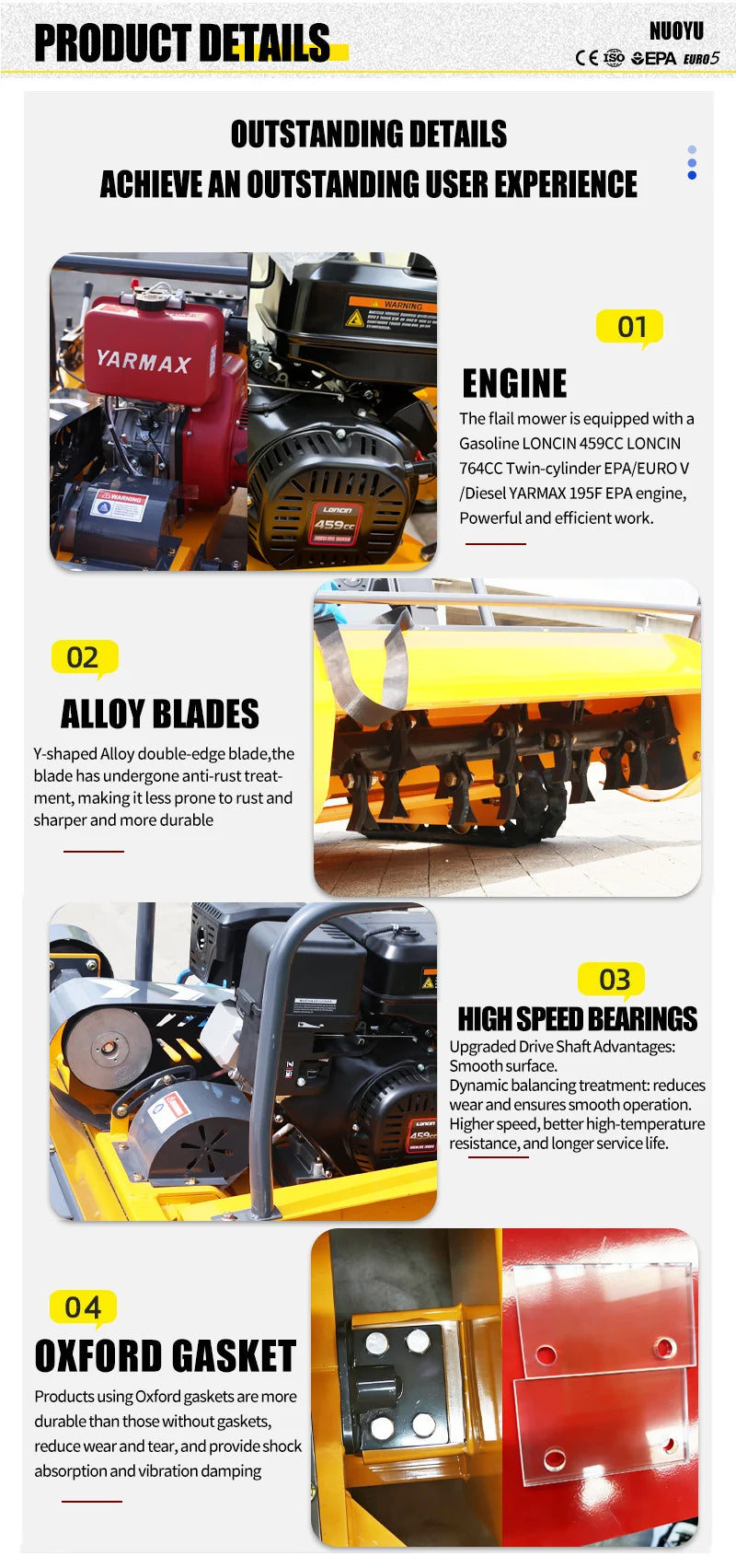Customized Good Quality Crawler Lawn Mower Grass Cutter Mulcher Multi-functional RobotLawn Mower For Sale