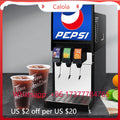 Commercial Lechuang Fully Automatic Carbonated Cold Beverage Soda Coke Machine