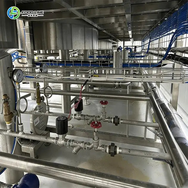 Custom Heavy-Duty Commercial Beer Making Fermenting Filtering Production Equipment