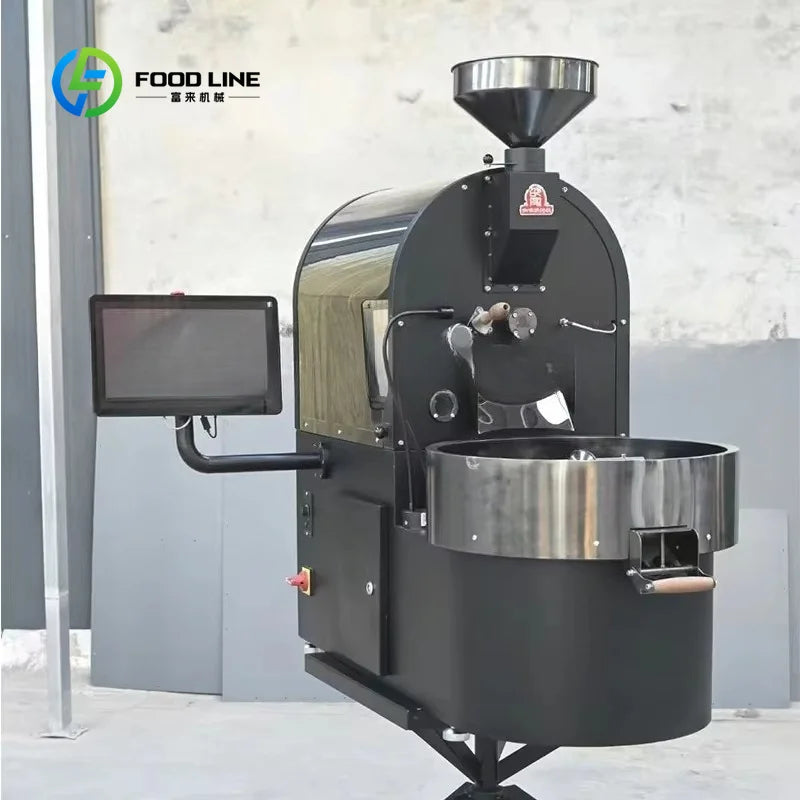 1.5kg Coffee Bean Roaster High Efficiency Cooling FL Commercial Roasting Machine Customized Wholesale For Specialty Coffee