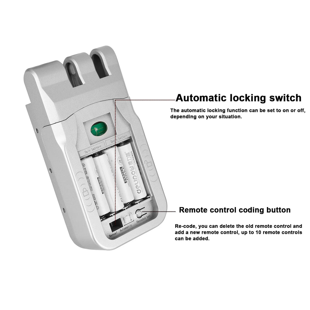 YiHESZ Tuya Smart Door Lock Digital Electronic Remote Control Security Protection Support Smart Home Invisible Induction Lock