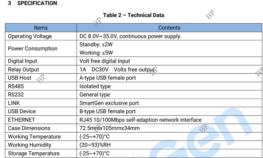SmartGen Controller Communication Module CMM366A-ET Wired Ethernet CMM366A WIFI Cloud Server Internet Monitor Generator Parts