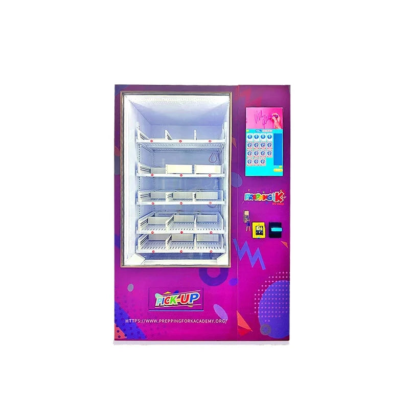 Automatic Intelligent Commercial Unmanned Self-Service French Fries Fried Chicken Vending Machine CNC Services Included