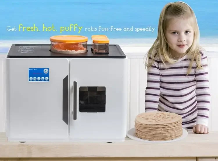 Automatic Roti Robot Machine, Electric Food Processor for Chapati, Tortilla and Rotti