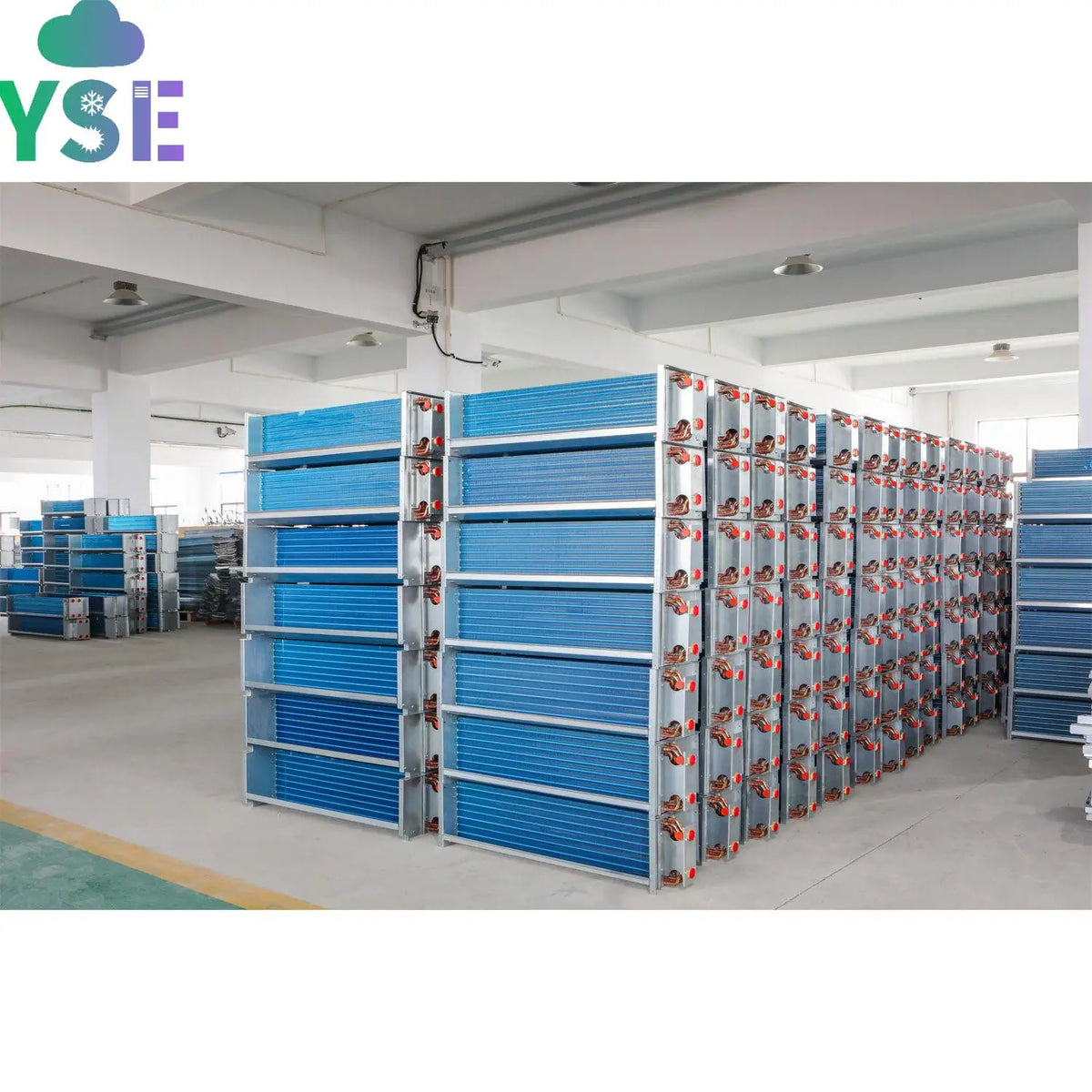 High Wall-Mounted Slim Height FCU Ducted Water Chiller CE Certificate Electric Power Source  Air Conditioner Fan Coil Unit