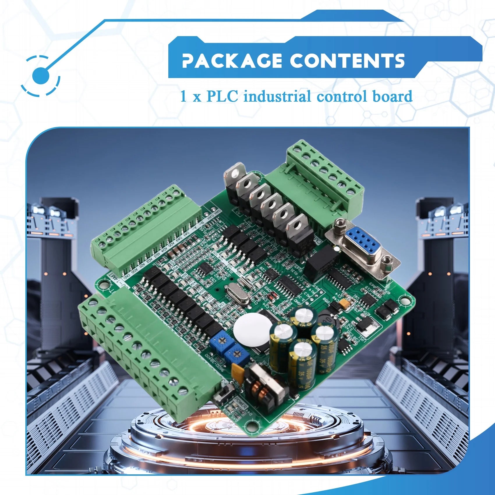 A36T-High Speed With Analog Programmable Controller PLC Industrial Board