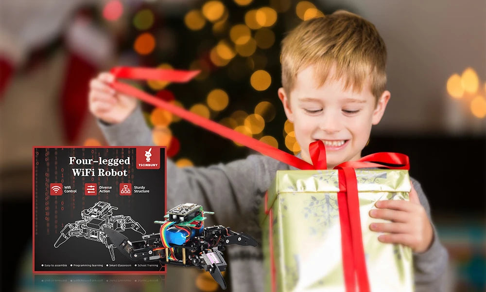 Spider Robotic Kits for Arduino Programming Professional ESP8266 Automation Robot Complete Educational Learning Electronic Kit