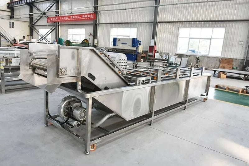 Customized Ozone Air Bubble Washing Machine Commercial Fruit Vegetable Cleaner High Efficiency Pesticide Removal Large Capacity