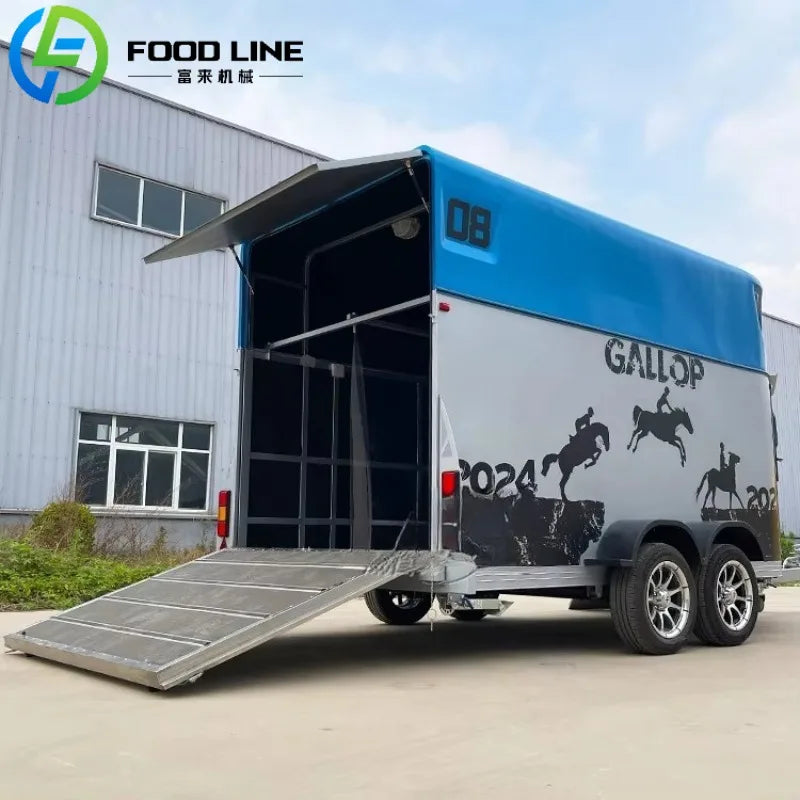 Office Building Coffee Cart for Breakfast Pastry Sandwich Service with Efficient Space Design