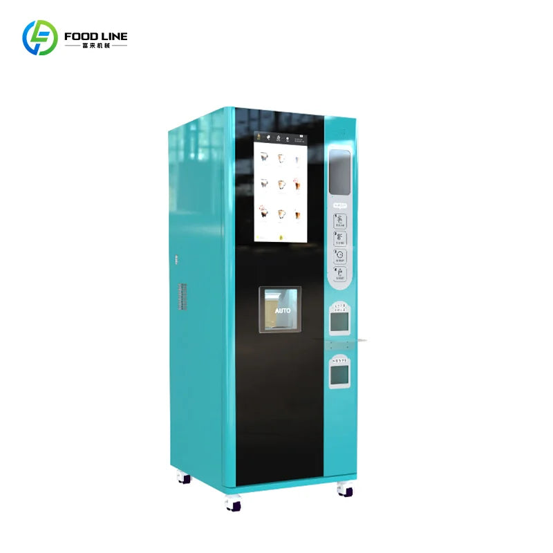 Fully Automatic Commercial Use Fresh Ground Coffee Vending Machine